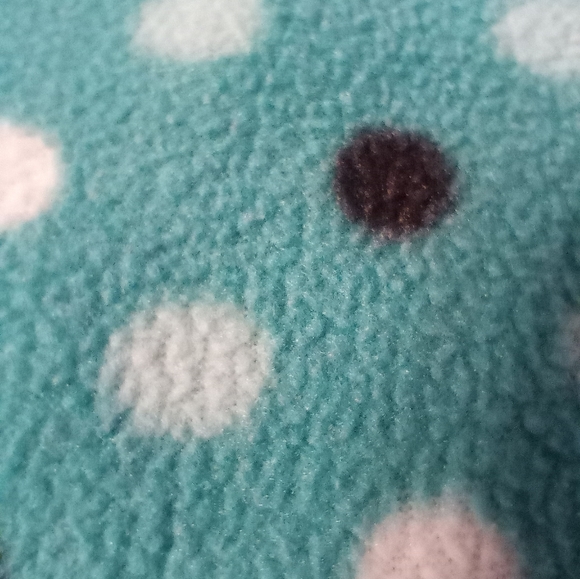 NINA CAPRI - Fleece Polka Dot Lounge Pants - Picture 5 of 8